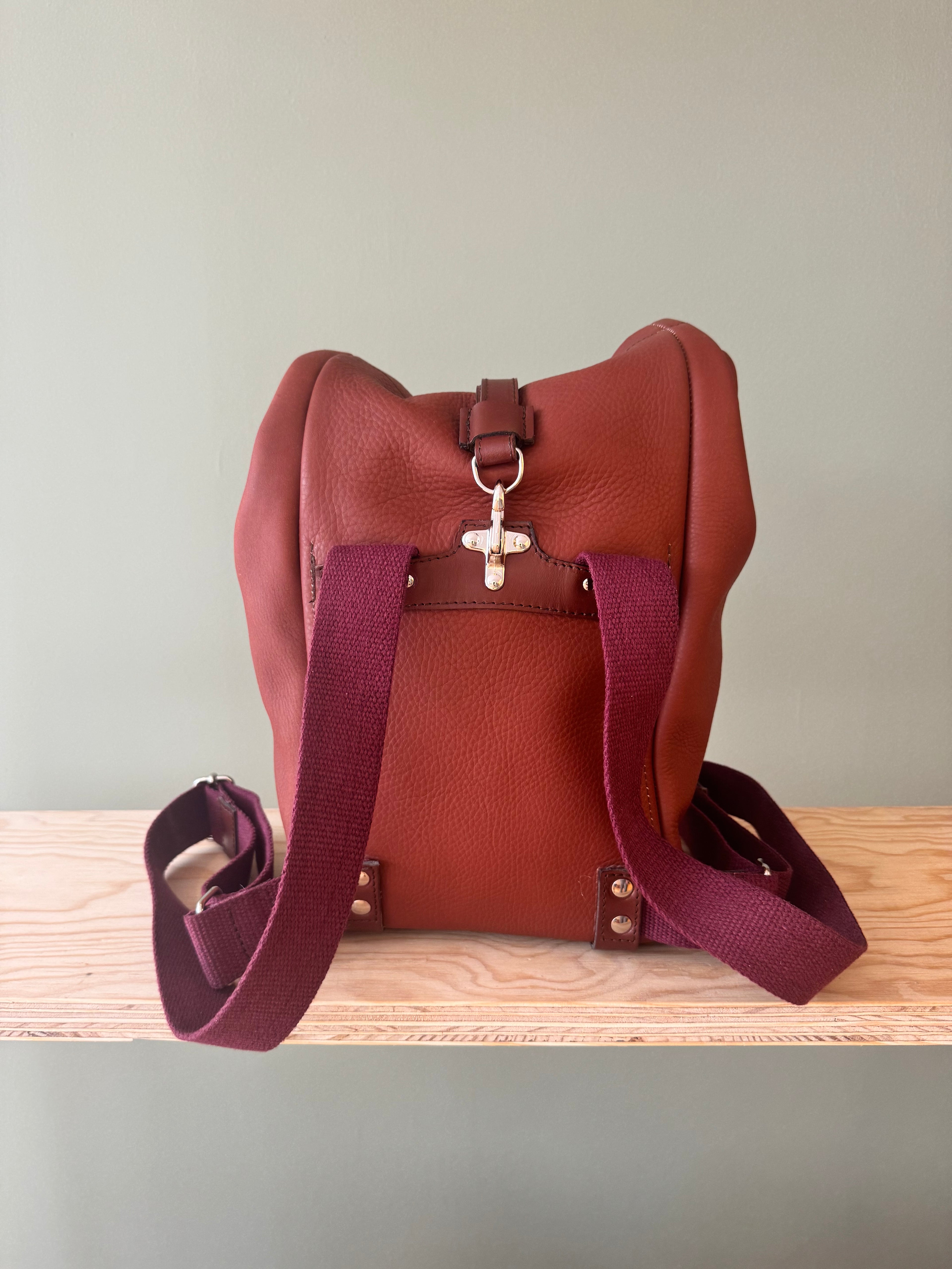 Brick red